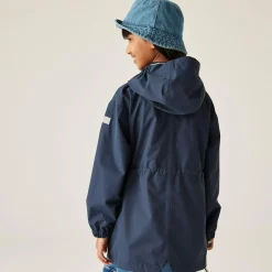 Kids' Ballina Waterpoof Jacket | Navy Navy White Stripe