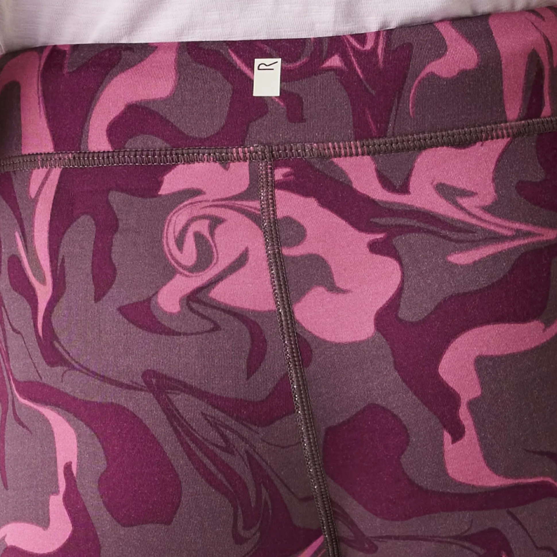 Kids' Barlia Winter Leggings | Deep Plum Marble