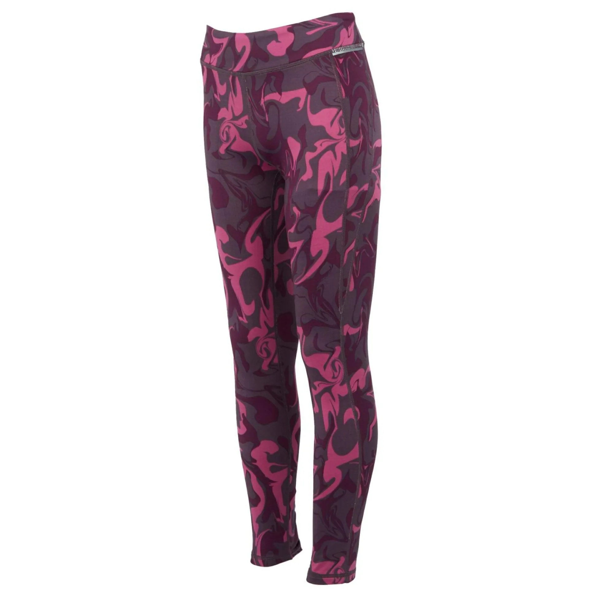 Kids' Barlia Winter Leggings | Deep Plum Marble