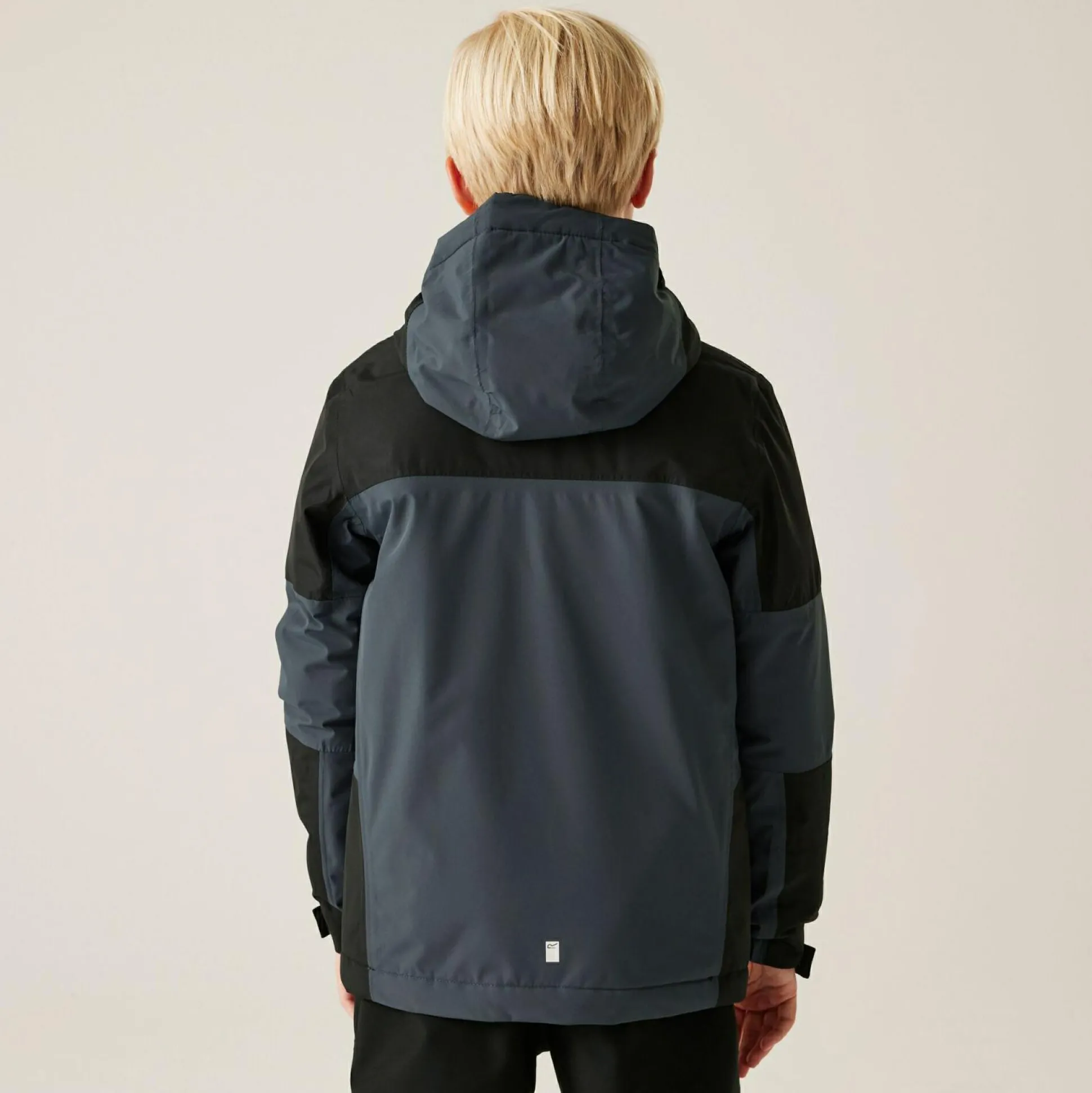 Kids' Beamz IV Waterproof Jacket | Seal Grey Black