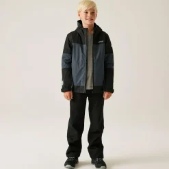 Kids' Beamz IV Waterproof Jacket | Seal Grey Black