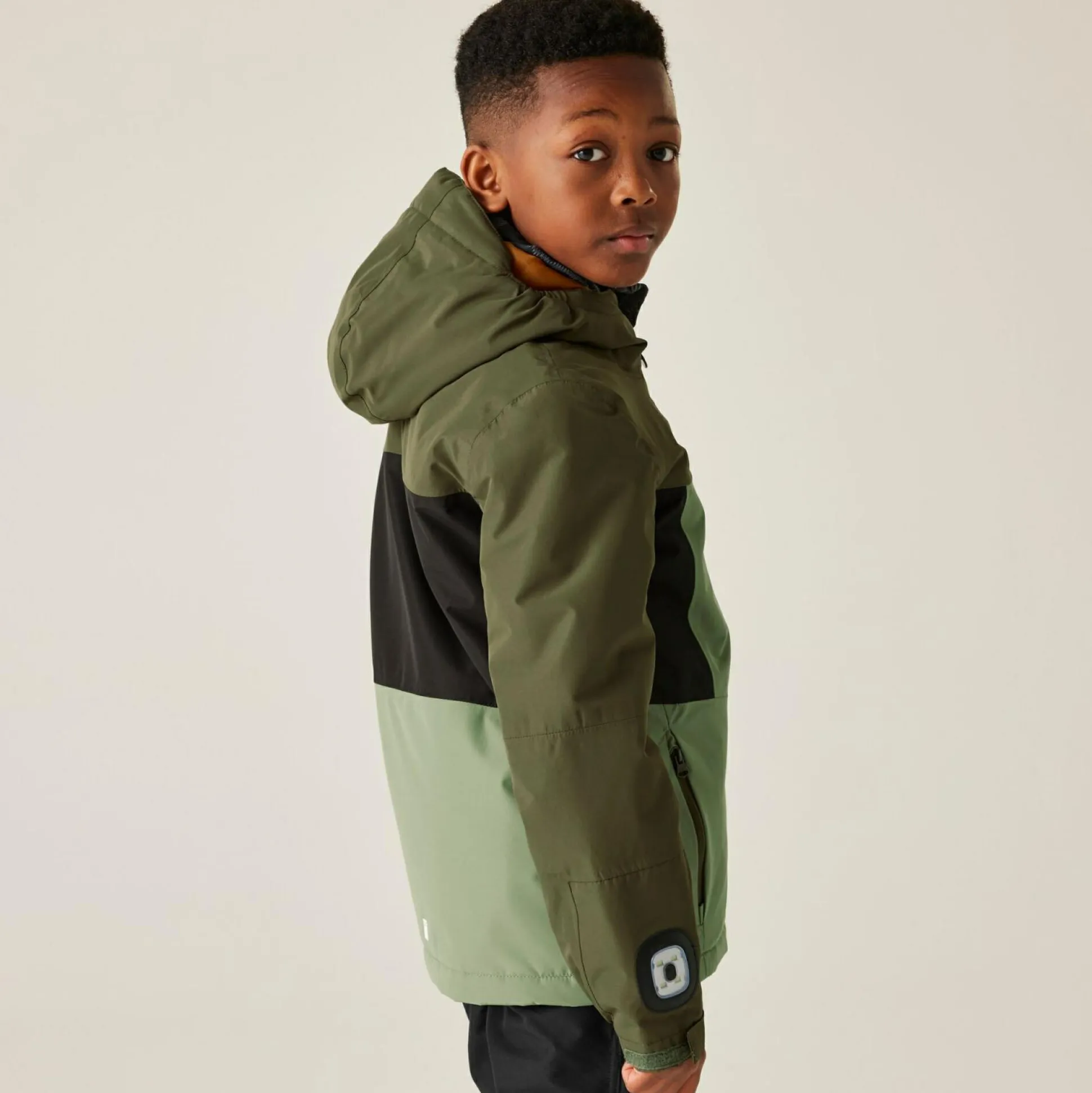 Kids' Beamz Waterproof Insulated Jacket | Olive Green