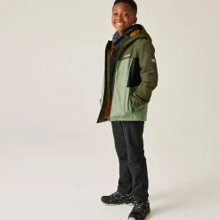 Kids' Beamz Waterproof Insulated Jacket | Olive Green