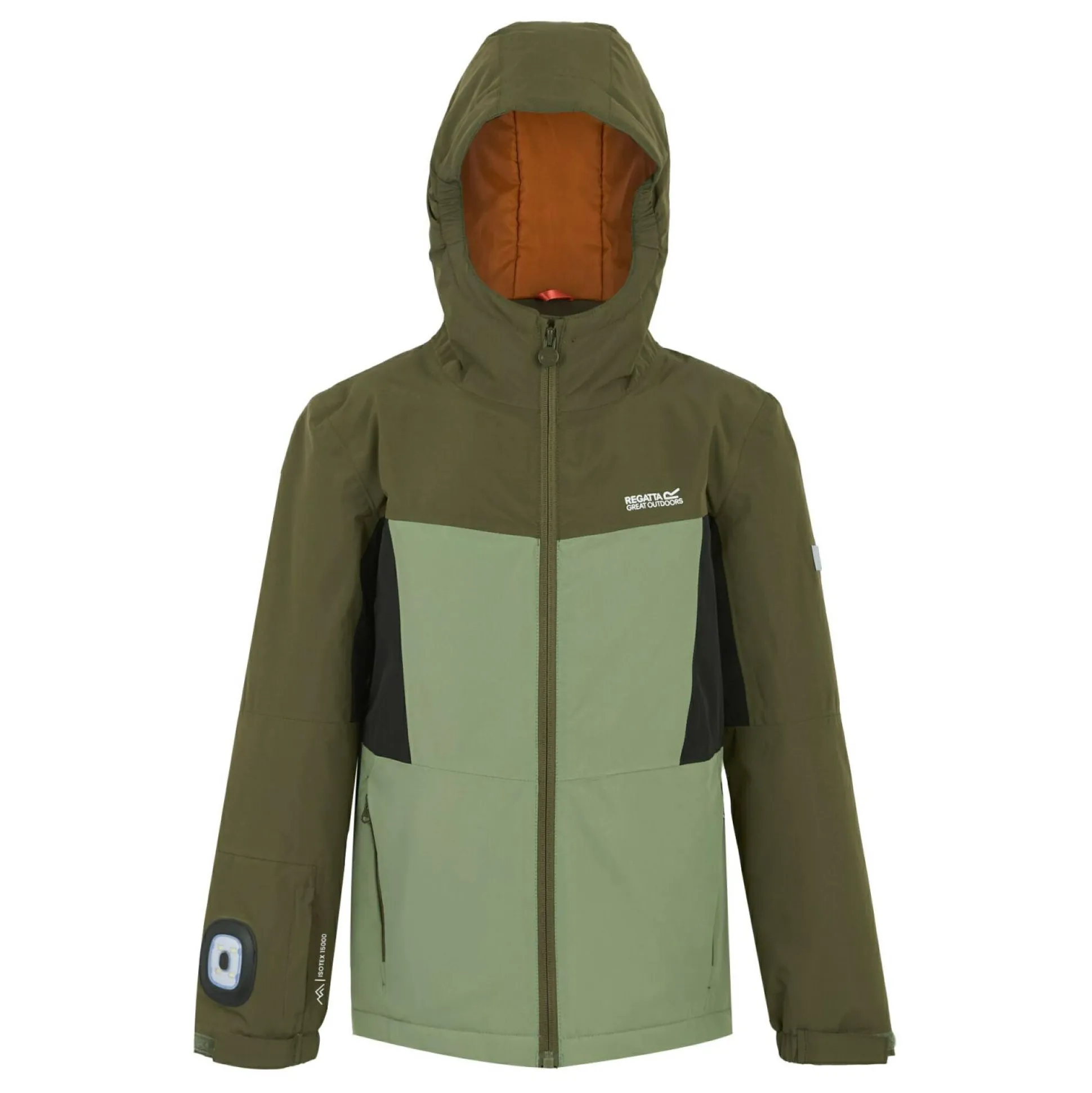 Kids' Beamz Waterproof Insulated Jacket | Olive Green