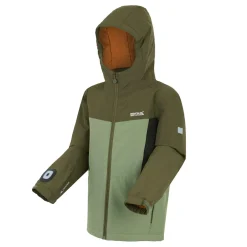 Kids' Beamz Waterproof Insulated Jacket | Olive Green