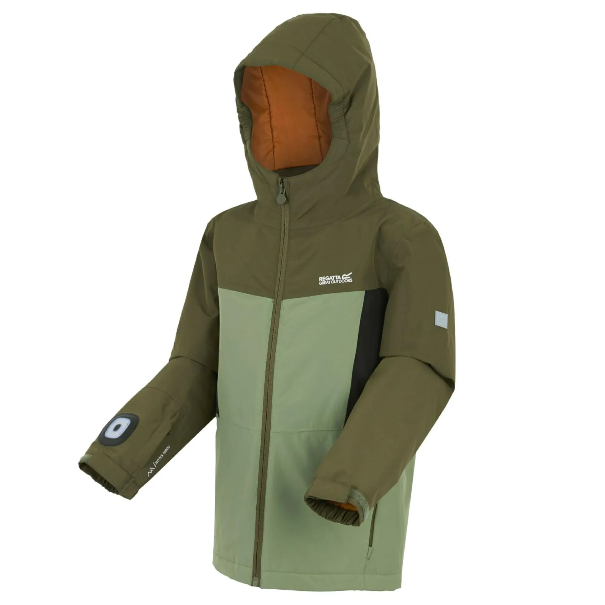 Kids' Beamz Waterproof Insulated Jacket | Olive Green