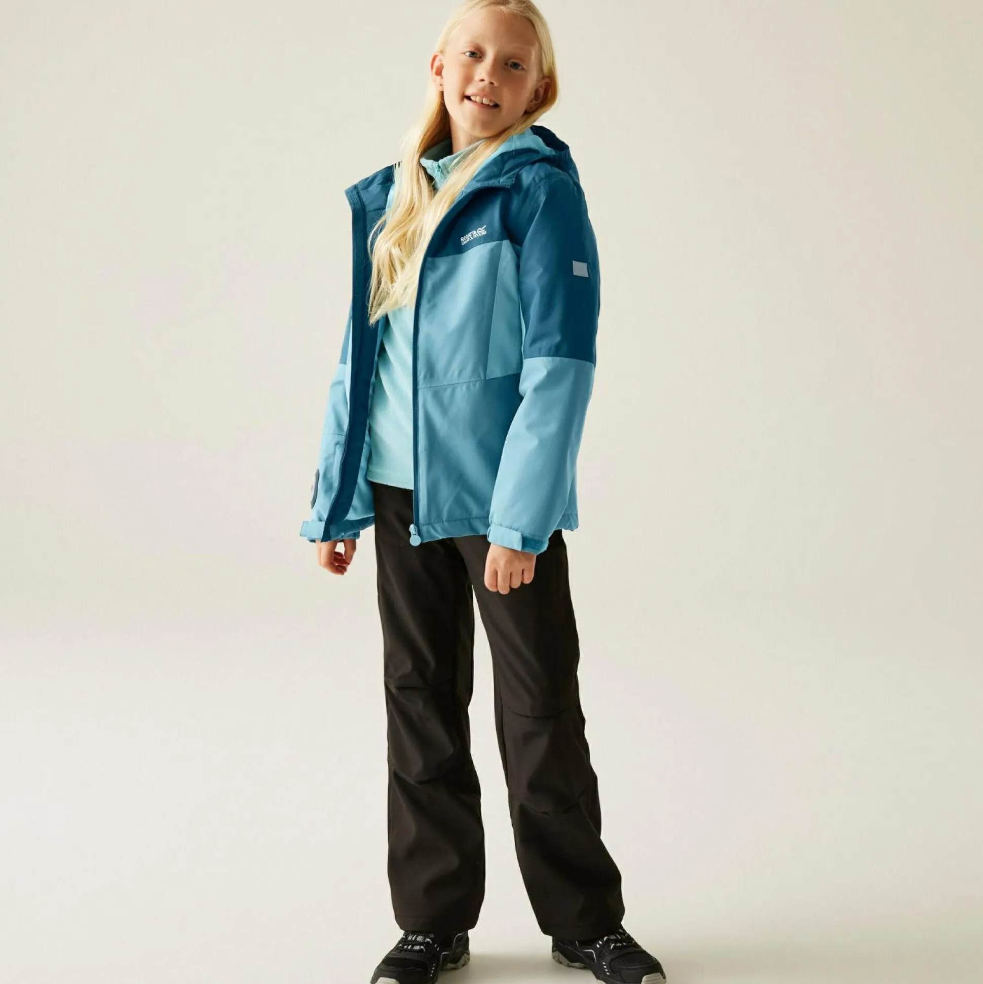 Kids' Beamz Waterproof Insulated Jacket | Navy Blue