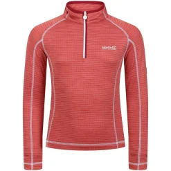 Kids' Berley Half Zip Top | Mineral Red