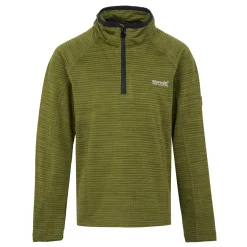 Kids' Berley Half Zip Top | Nephrite Green Black