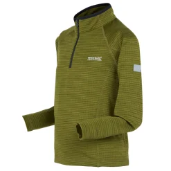 Kids' Berley Half Zip Top | Nephrite Green Black