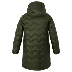 Kids' Cambrie Quilted Jackets | Dark Khaki Black