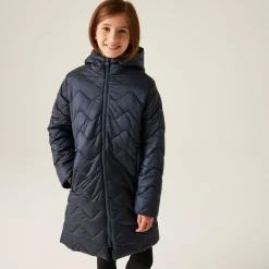 Kids' Cambrie Quilted Jackets | Navy