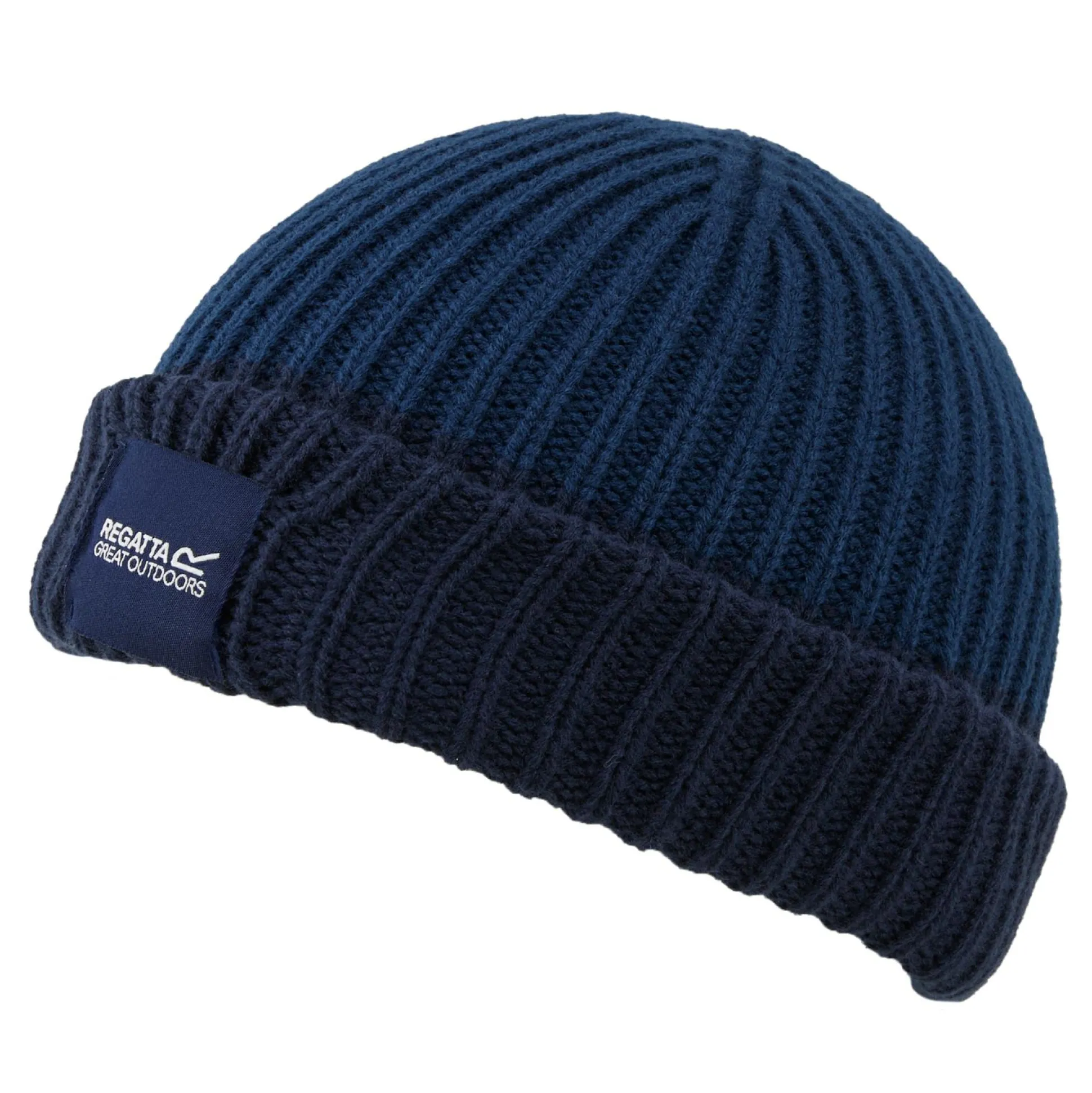 Kids' Connora Fisherman Beanie | Navy Blue