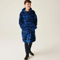 Kids' Cosy Poncho | Blue