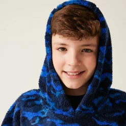 Kids' Cosy Poncho | Blue