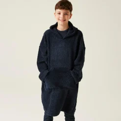 Kids' Cosy Poncho | Navy Blue