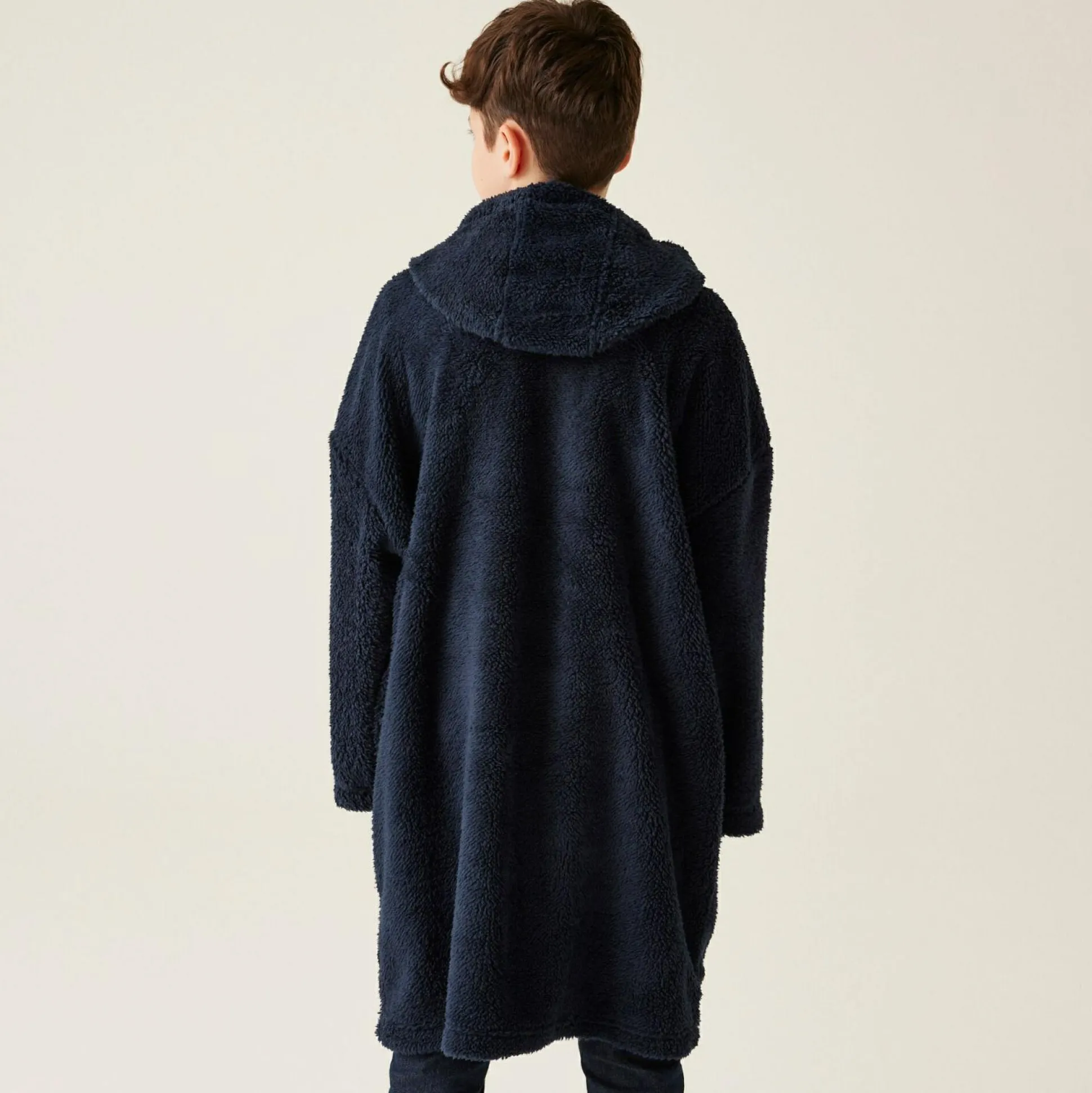 Kids' Cosy Poncho | Navy Blue