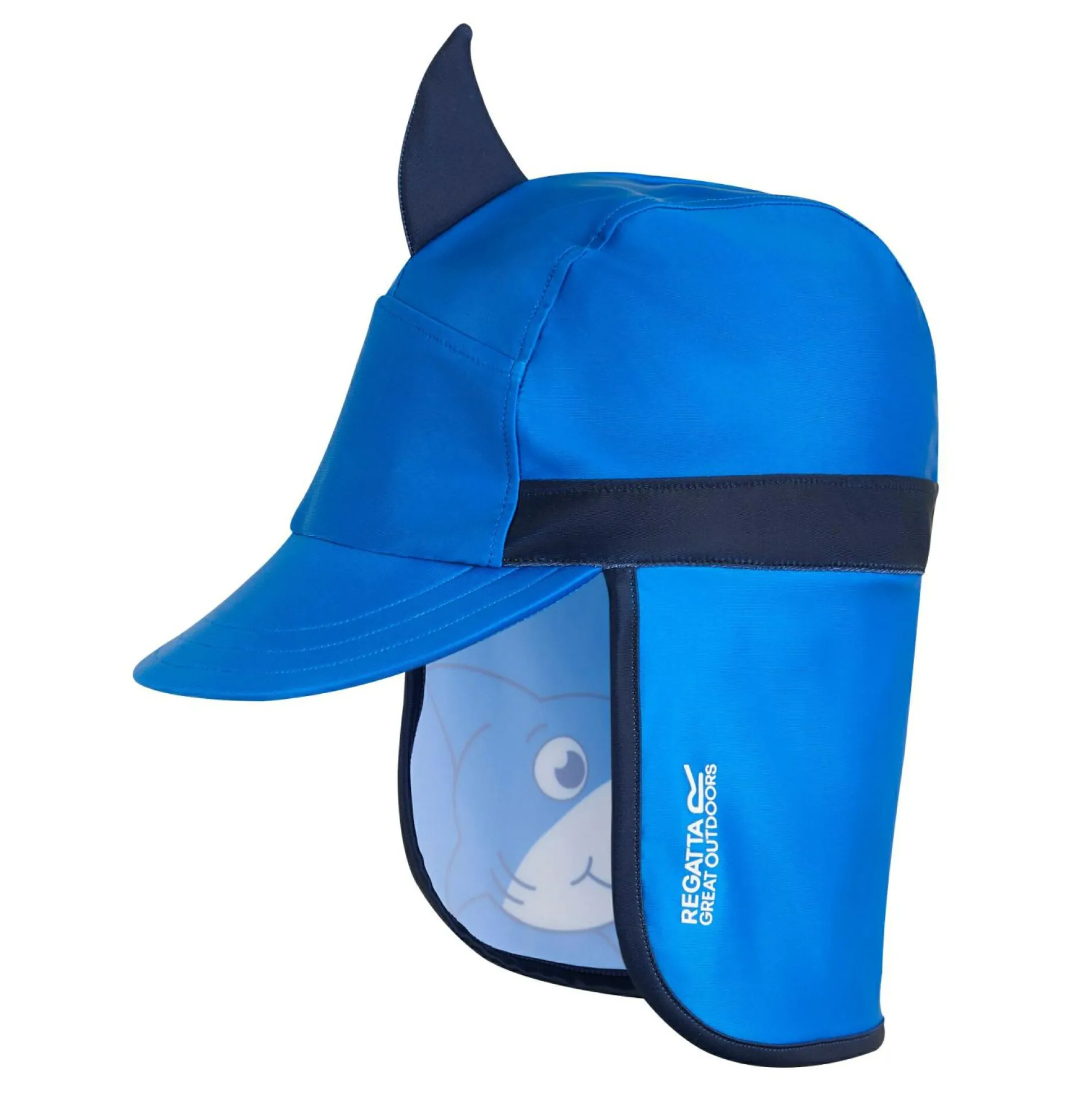 Kids' 3D Protect Cap | Hawaiian Blue Navy Bubbles