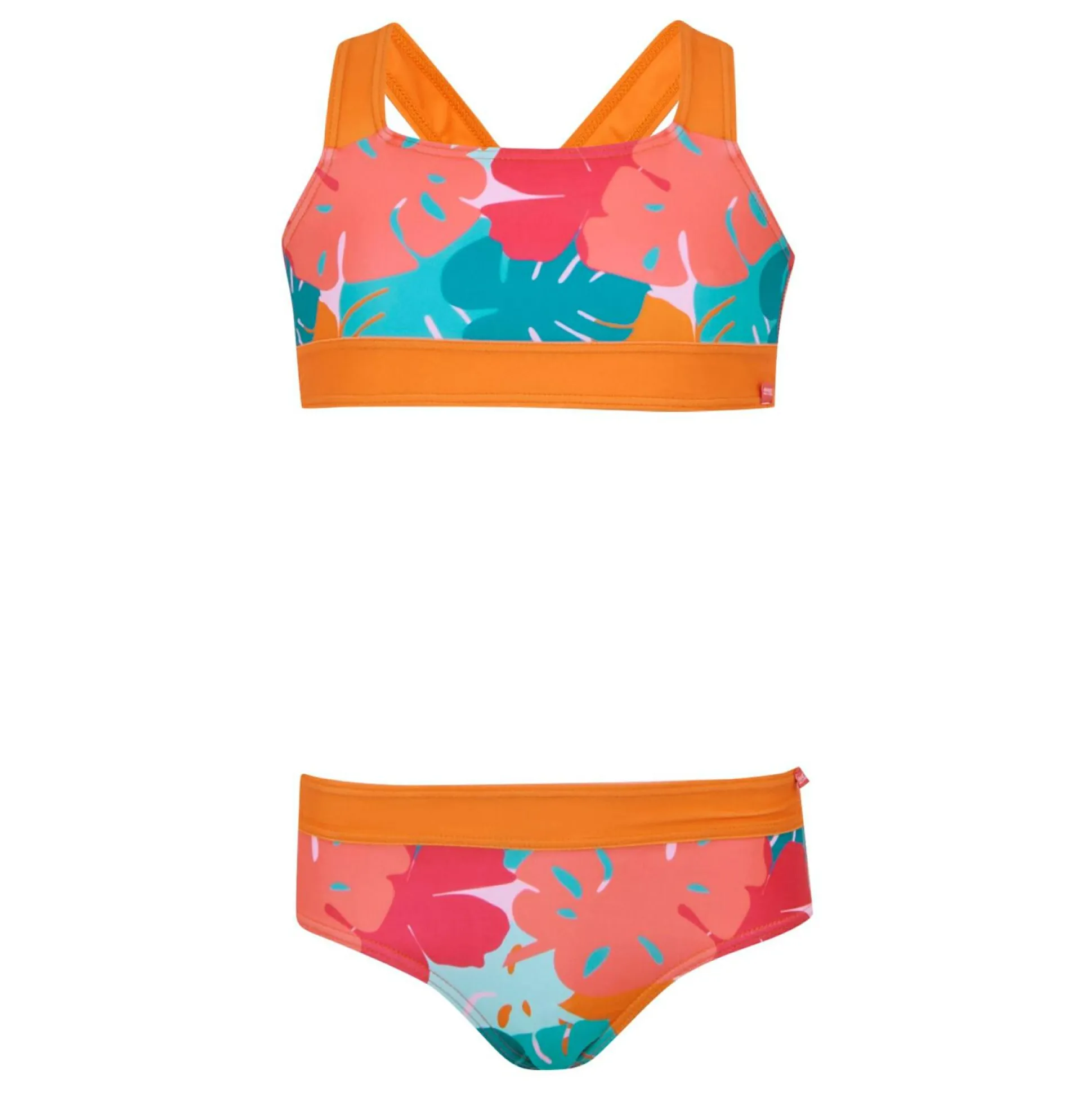 Kids' Dakaria III Bikini Set | Tropical Leaf