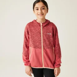 Kids' Dissolver IXI Full Zip Fleece | Red Sky Mineral Red