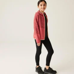 Kids' Dissolver IXI Full Zip Fleece | Red Sky Mineral Red