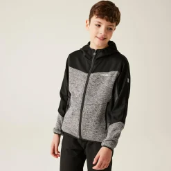 Kids' Dissolver IXI Full Zip Fleece | Mineral Grey Black