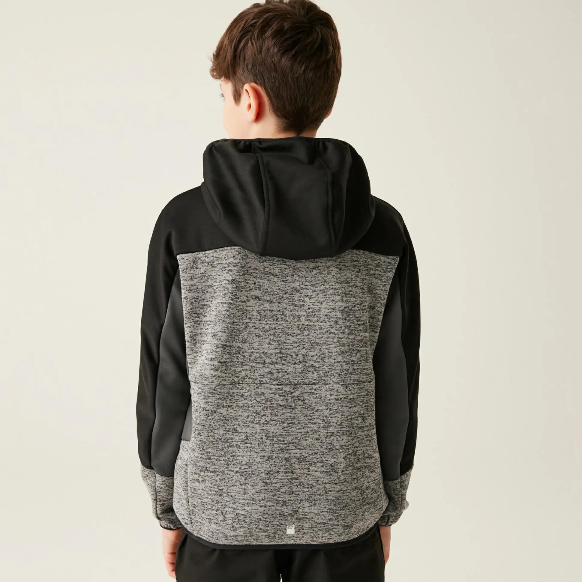 Kids' Dissolver IXI Full Zip Fleece | Mineral Grey Black