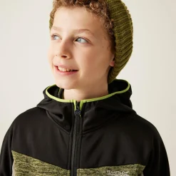 Kids' Dissolver IXI Full Zip Fleece | Nephrite Green Black