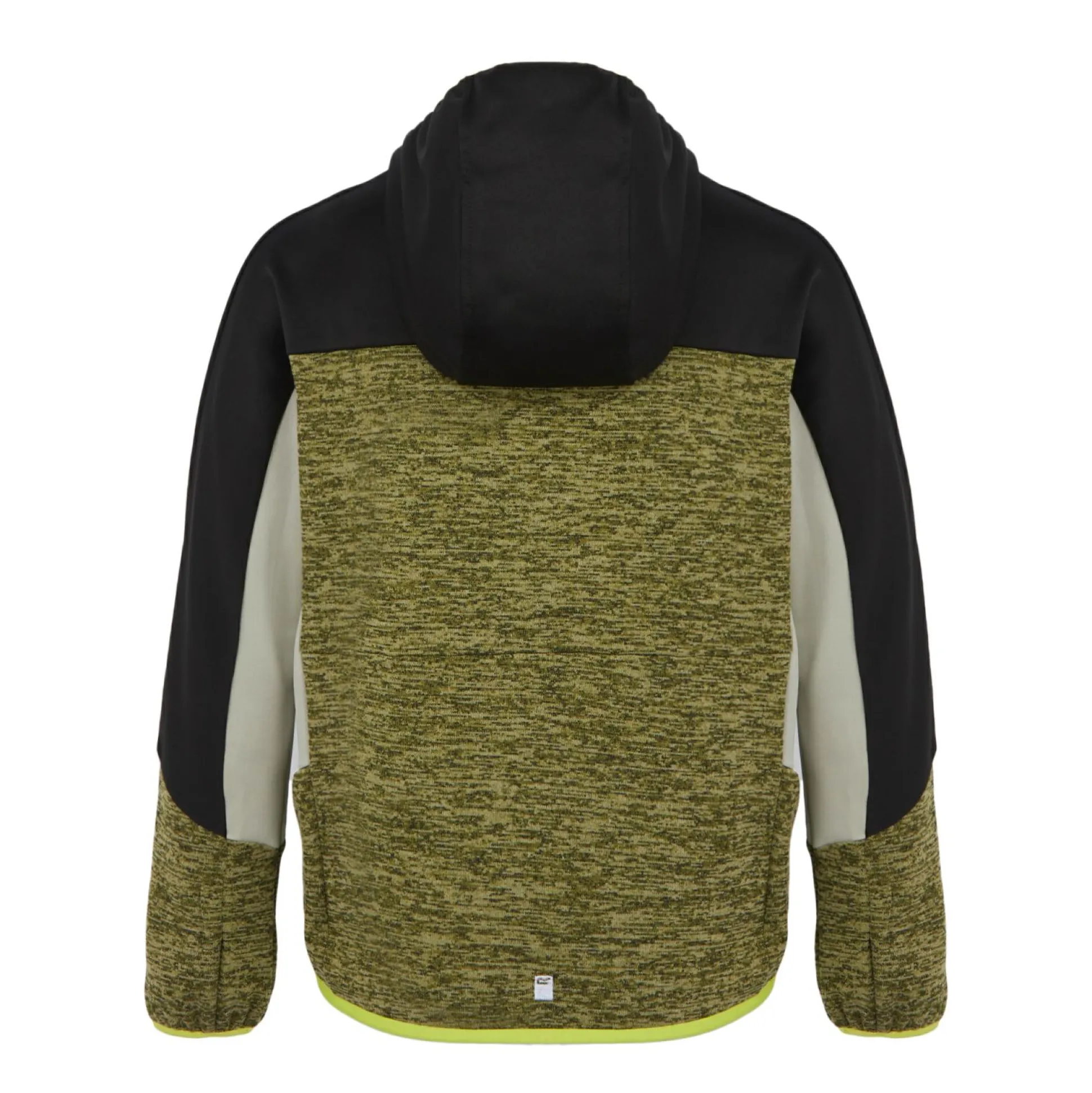 Kids' Dissolver IXI Full Zip Fleece | Nephrite Green Black