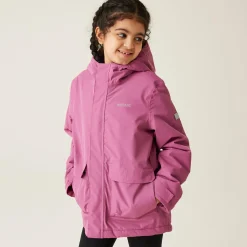 Kids' Ezdale Waterproof Jacket | Violet