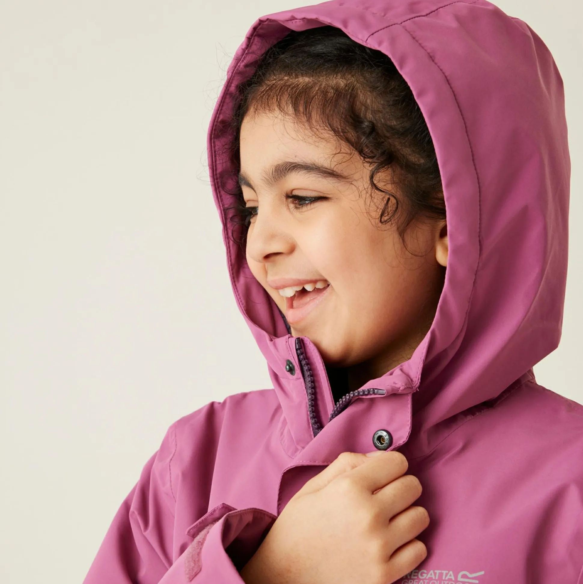 Kids' Ezdale Waterproof Jacket | Violet