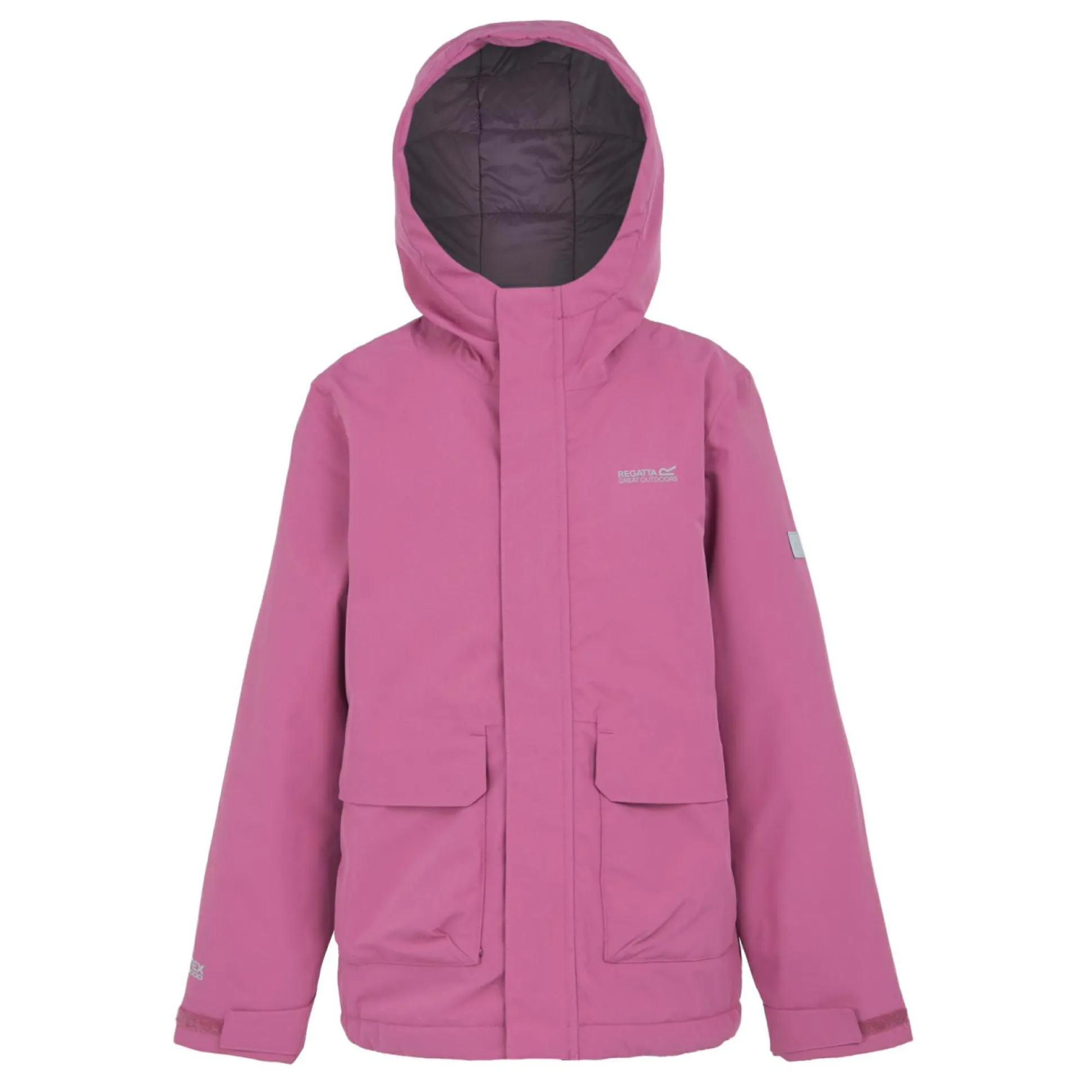 Kids' Ezdale Waterproof Jacket | Violet