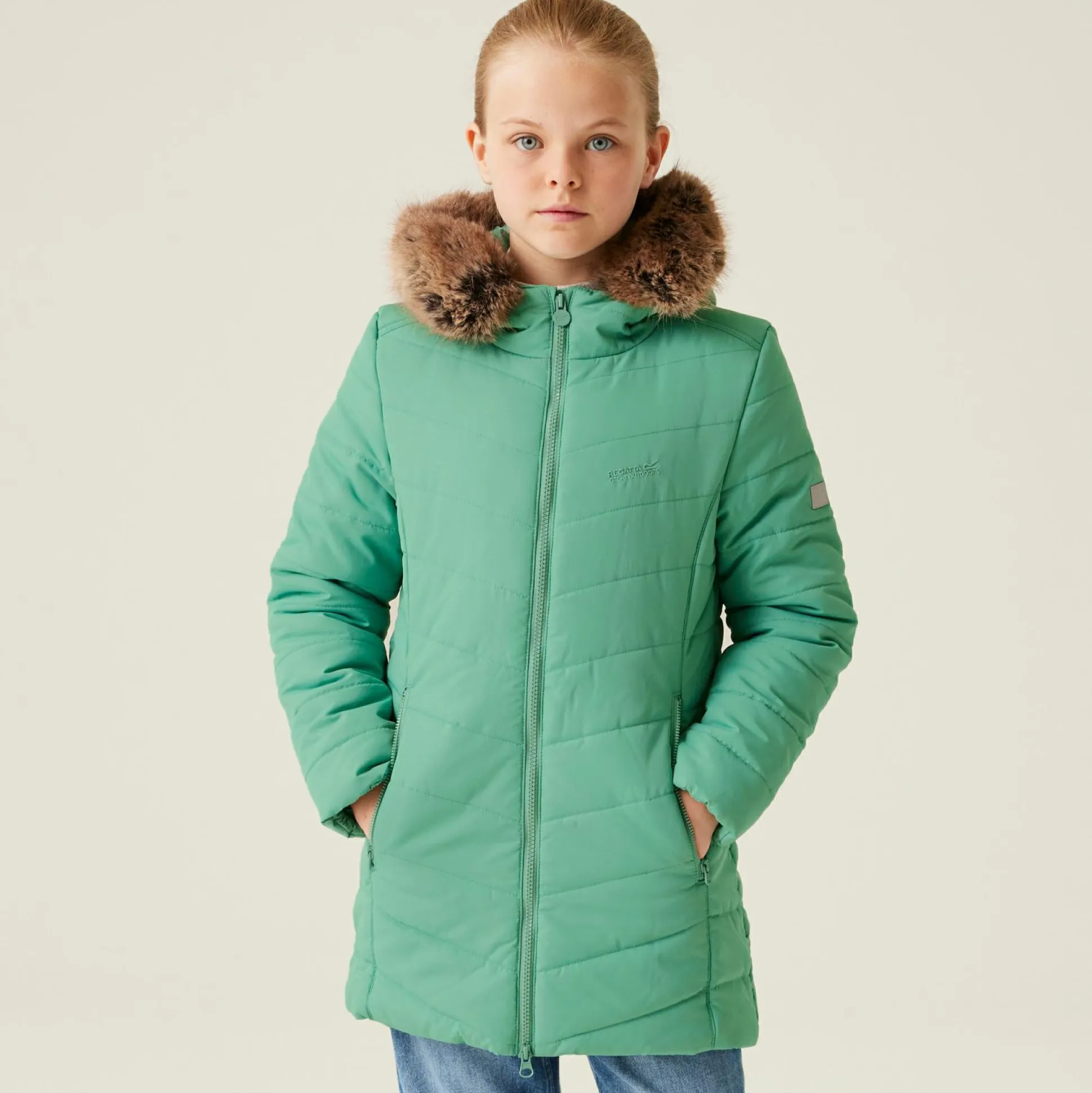 Kids' Fabrizia Insulated Jacket | Dusty Green
