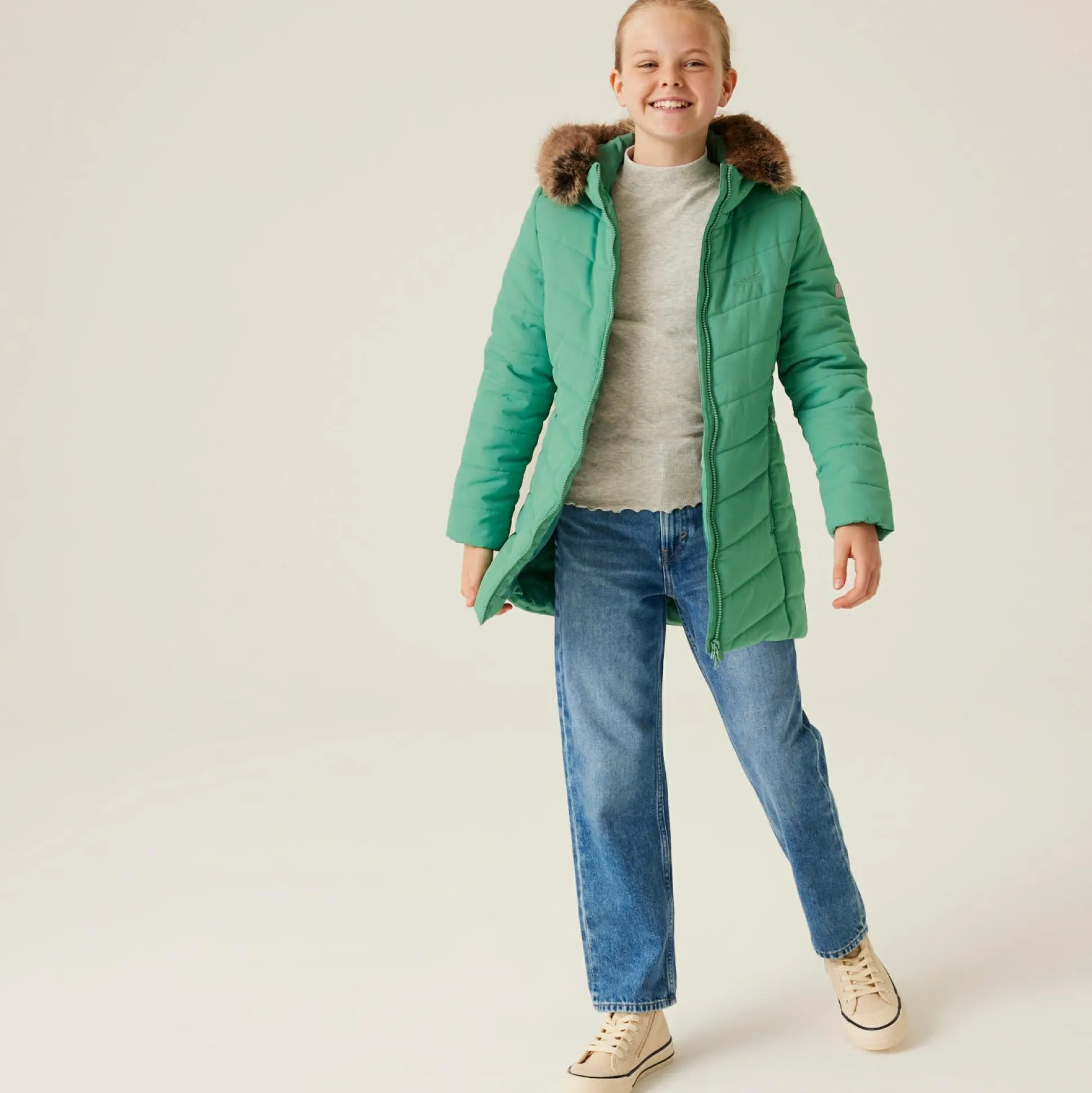 Kids' Fabrizia Insulated Jacket | Dusty Green