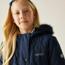 Kids' Fabriziall Quilted Jacket  | Navy Blue