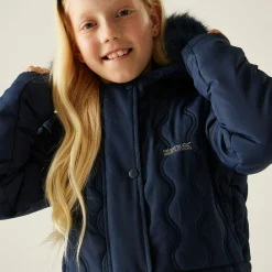 Kids' Fabriziall Quilted Jacket  | Navy Blue