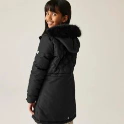 Kids' Fabriziall Quilted Jacket  | Black