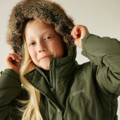 Kids' Fabriziall Quilted Jacket  | Green