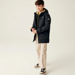 Kids' Farbank Waterproof Jacket | Black Oat