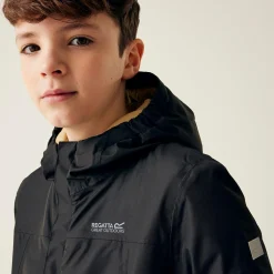 Kids' Farbank Waterproof Jacket | Black Oat