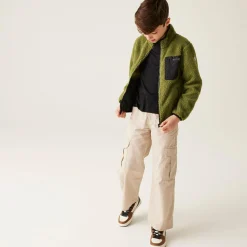 Kids' Frankie Full Zip Fleece | Nephrite Green