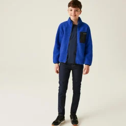 Kids' Frankie Full Zip Fleece | Olympian Blue