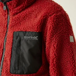 Kids' Frankie Full Zip Fleece | Red Ochre