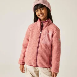 Kids' Frankie Warm Full Zip Fleece | Dusty Rose
