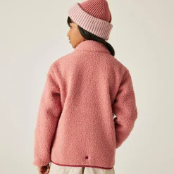 Kids' Frankie Warm Full Zip Fleece | Dusty Rose