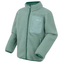 Kids' Frankie Warm Full Zip Fleece | Green Haze