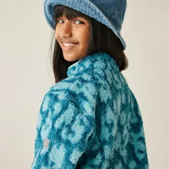 Kids' Frankie Warm Full Zip Fleece | Blue