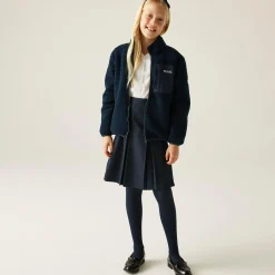 Kids' Frankie Warm Full Zip Fleece | Navy Blue