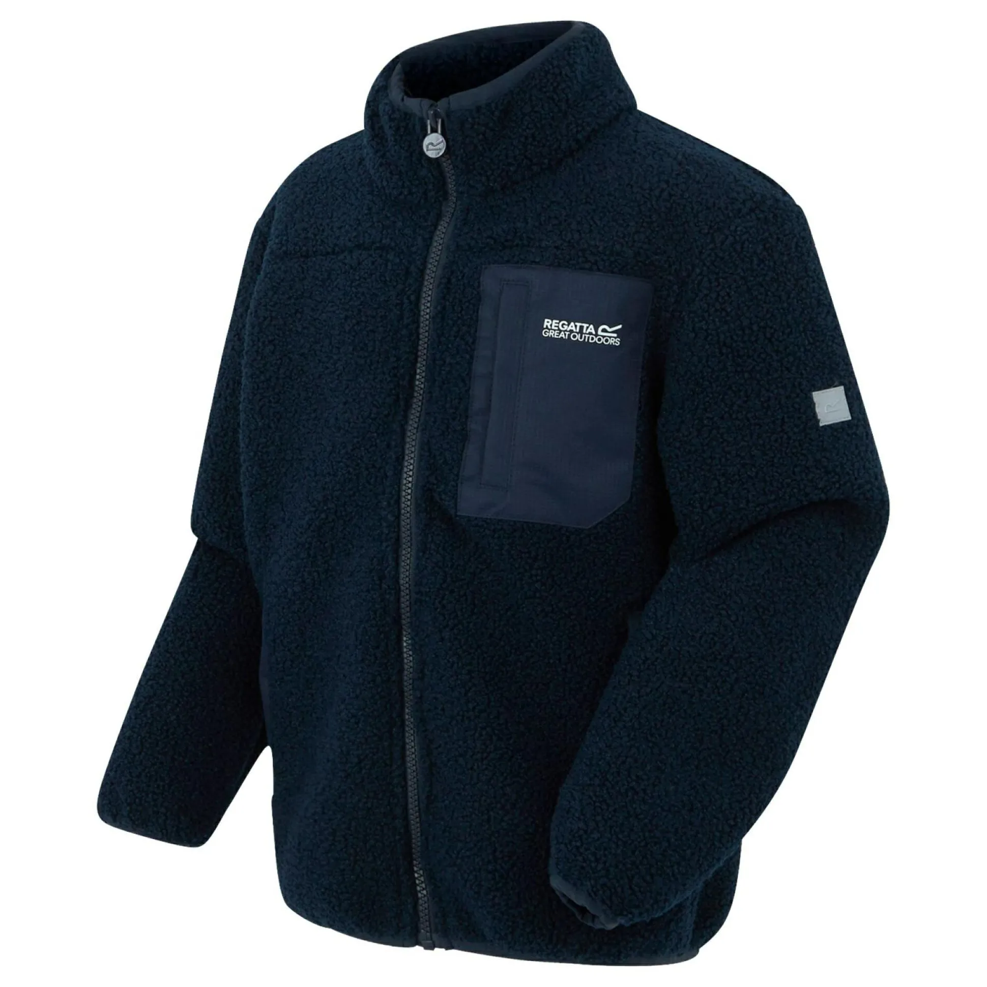 Kids' Frankie Warm Full Zip Fleece | Navy Blue