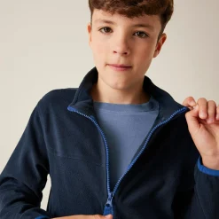 Kids' Full Zip Micro Fleece | Navy